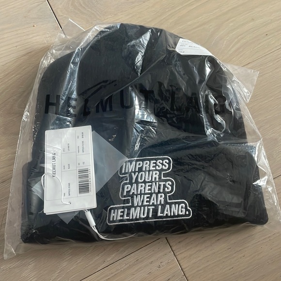 NWT helmut lang beanie impress your parents - Picture 2 of 2